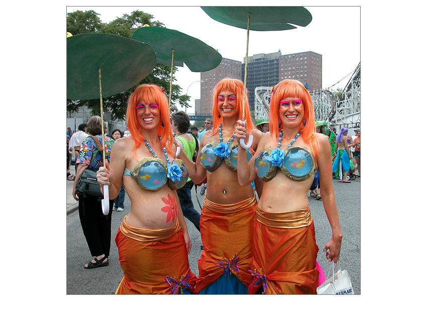 Coney Island Mermaid Parade 2004.