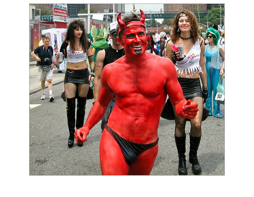 Coney Island Mermaid Parade 2004.