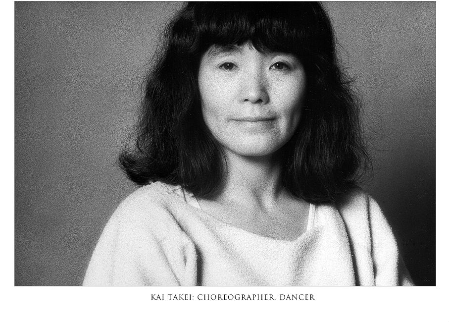 Photo portrait of Kai Takei, choreographer and dancer.