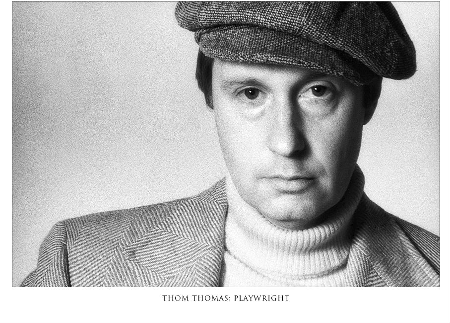 photo portrait of Thom Thomas playwright